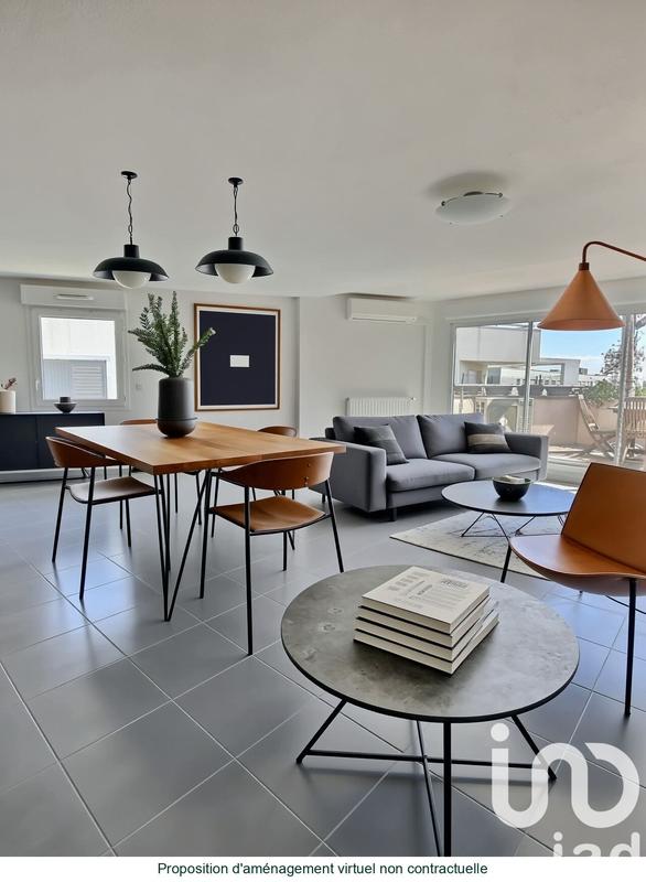 Appartement - 91 m² - 3 pièces