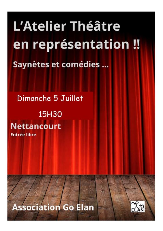 Spectacle de l'atelier théâtre