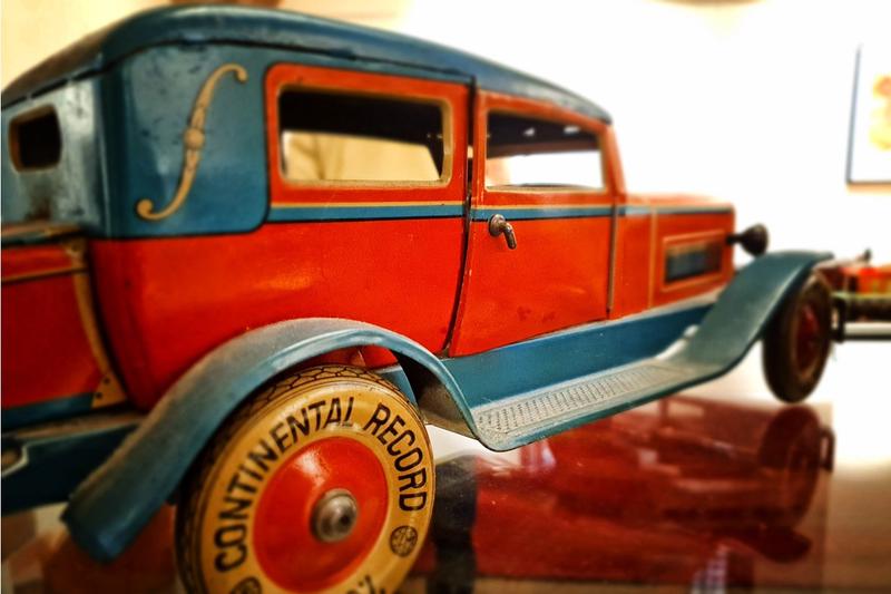 Exposition de jouets anciens