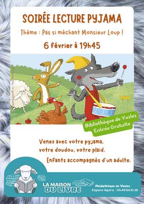 Soirée lectures pyjama