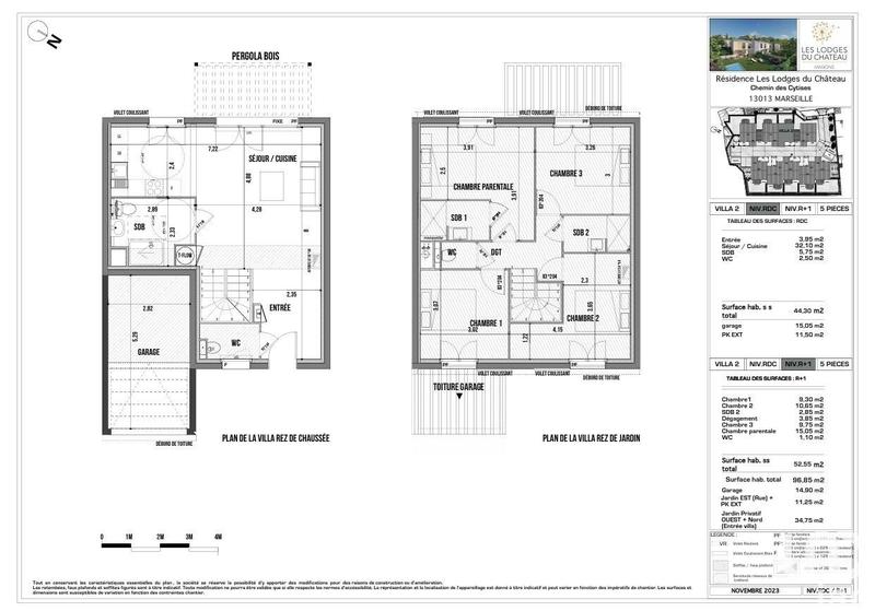 Maison - 97 m² - 5 pièces