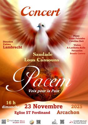 Concert des coeurs Saudade et Lous Cansouns