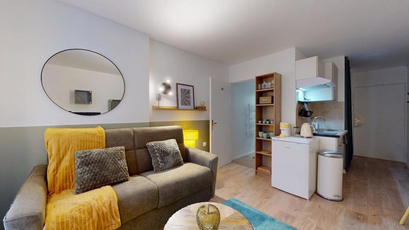 Studio - 19 m² - 2 pièces