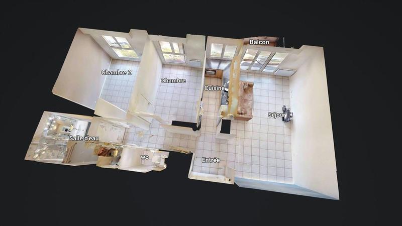 Appartement - 60 m² - 3 pièces