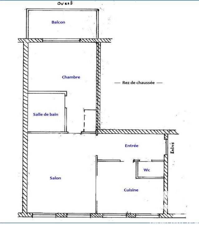 Appartement - 50 m² - 2 pièces