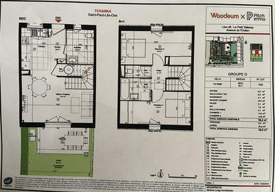Maison - 68 m² - 3 pièces