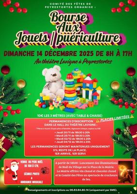 Bourse aux jouets et puériculture