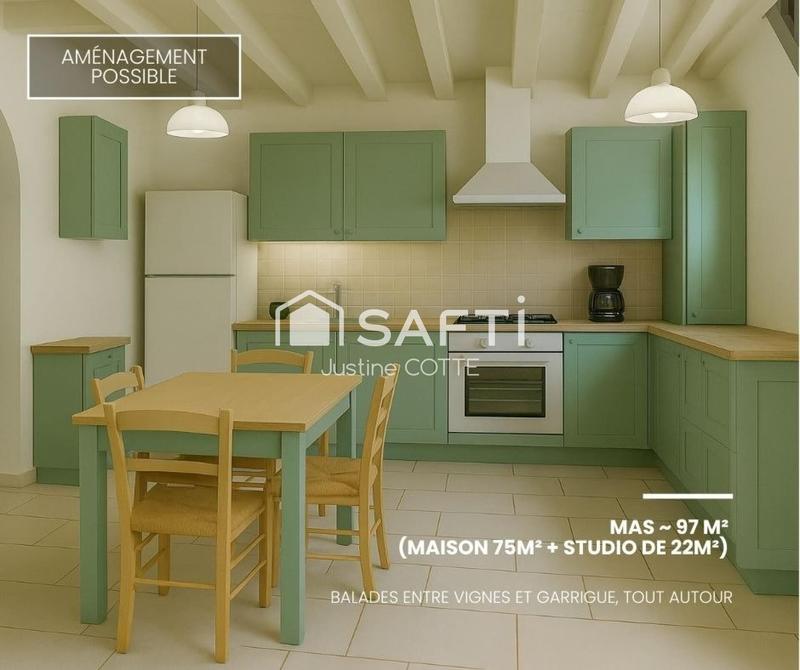 Maison - 97 m² - 4 pièces