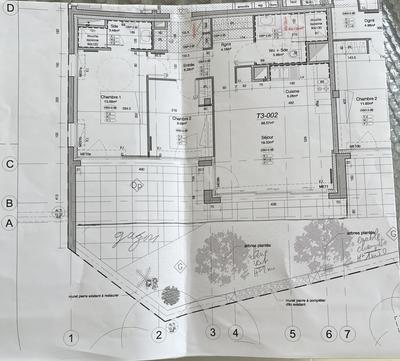 Appartement - 67 m² - 3 pièces