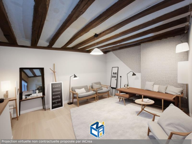 Maison ancienne - 80 m² - 3 pièces