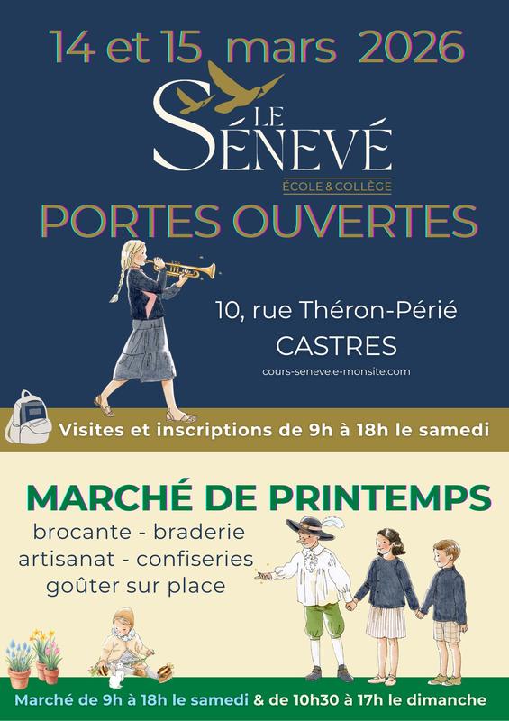 Marché de Printemps du Sénevé à Castres