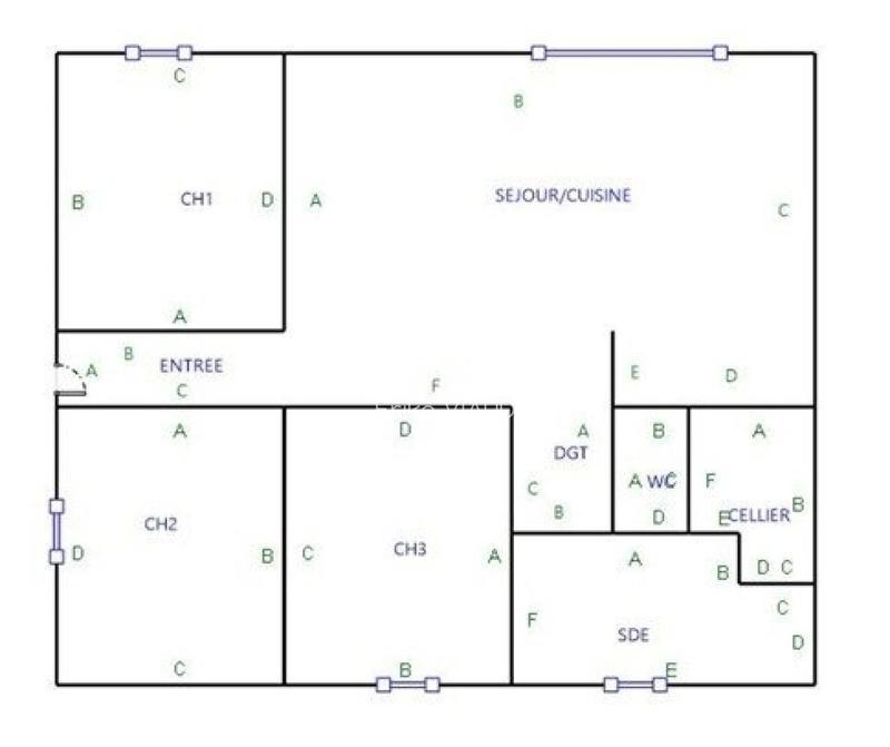 Maison - 81 m² - 4 pièces