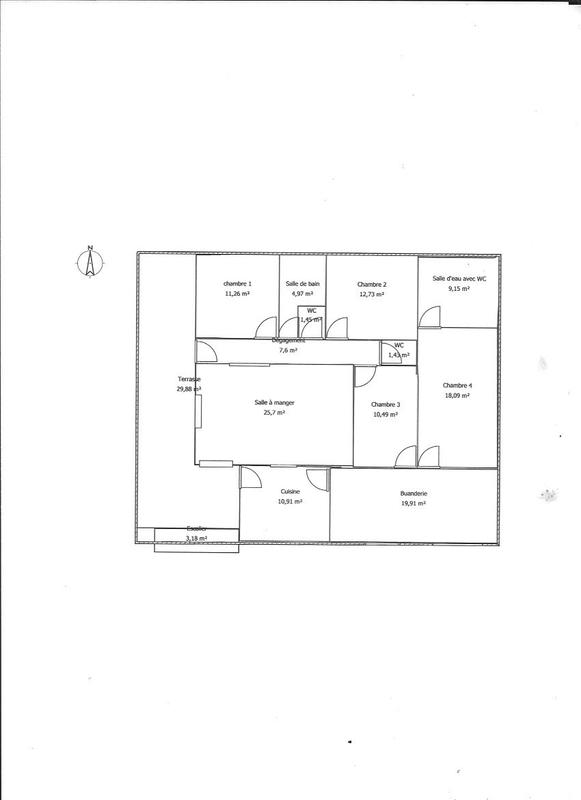 Maison - 133 m² - 5 pièces