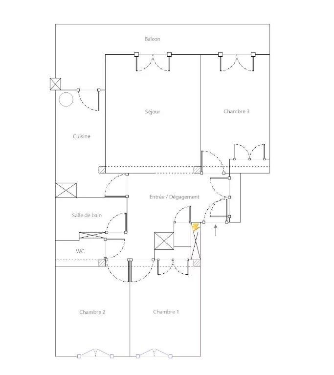Appartement - 66 m² - 4 pièces