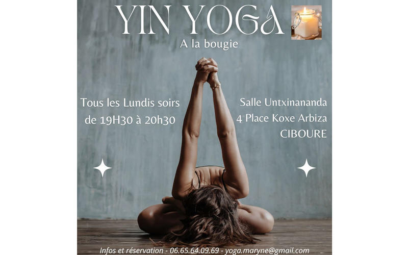 Yin Yoga à la bougie