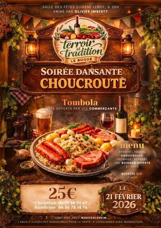 Soirée dansante choucroute