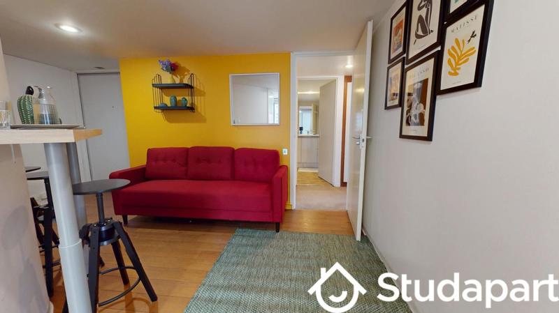 Chambre - 13 m² - 1 pièce