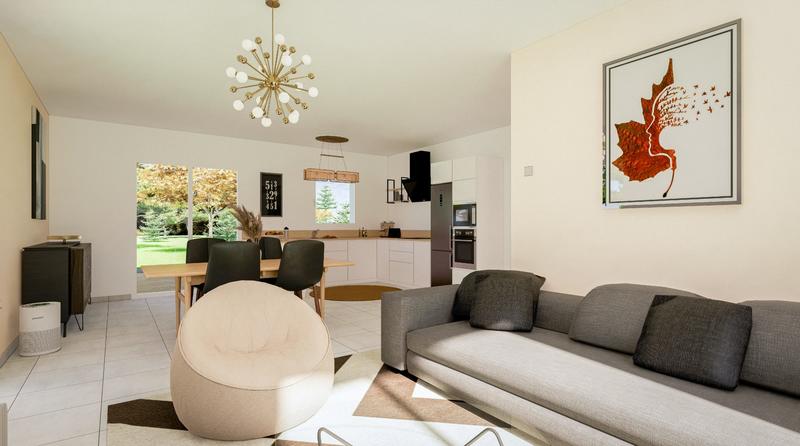 Maison traditionnelle - 92 m² - 5 pièces