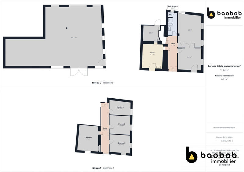 Ferme - 300 m² - 5 pièces