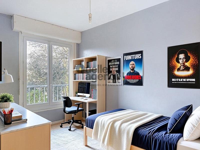 Appartement - 90 m² - 5 pièces