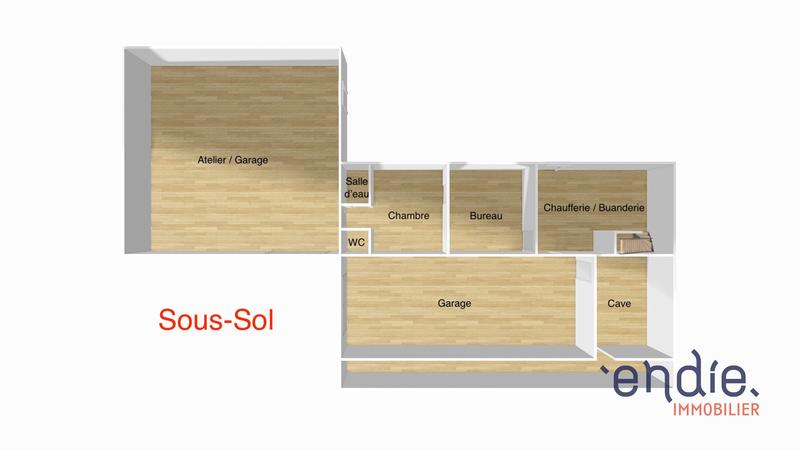 Maison - 134 m² - 6 pièces