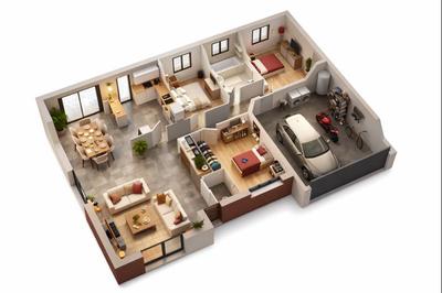 Maison - 115 m² - 4 pièces