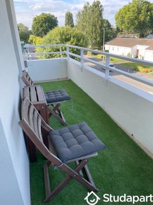 Chambre - 9 m² - 1 pièce