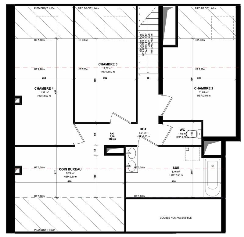 Appartement - 111 m² - 5 pièces