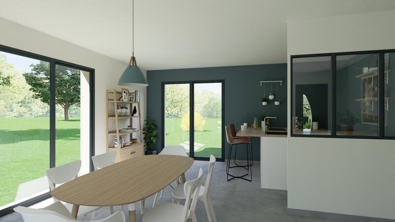 Maison - 80 m² - 4 pièces