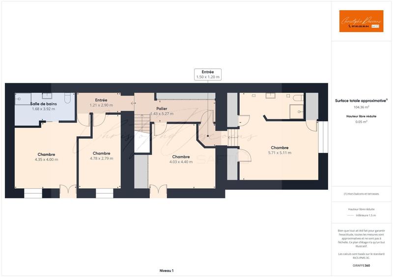 Maison - 240 m² - 8 pièces