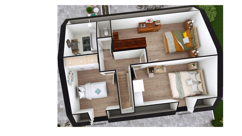 Maison - 111 m² - 6 pièces