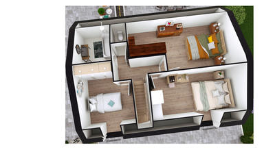 Maison - 111 m² - 6 pièces