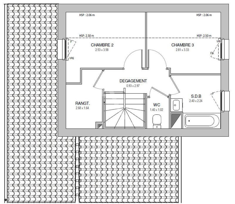 Maison - 84 m² - 4 pièces