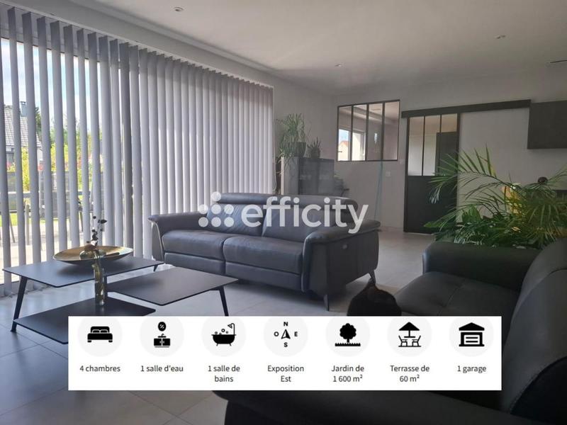 Maison - 135 m² - 5 pièces