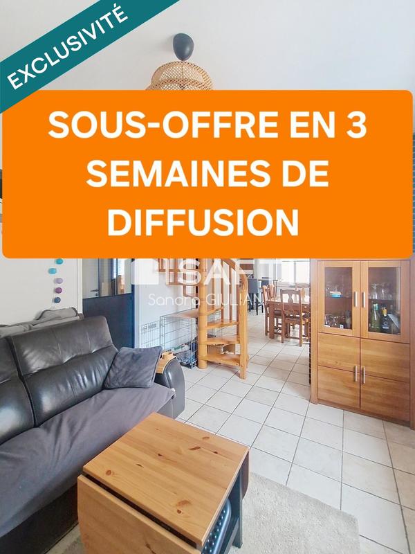 Appartement - 72 m² - 3 pièces