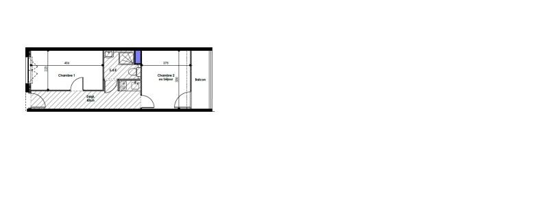 Appartement - 28 m² - 1 pièce