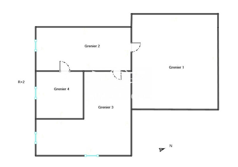 Maison ancienne - 90 m² - 6 pièces