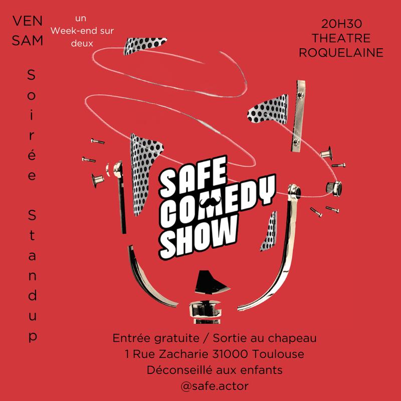 Safe Comedy Show - 1h de Standup