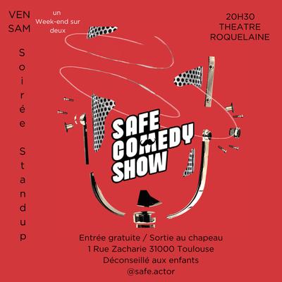 Safe Comedy Show - 1h de Standup