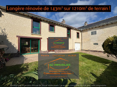 Maison - 143 m² - 6 pièces