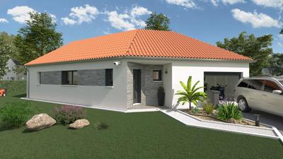 Terrain constructible - 1 300 m²