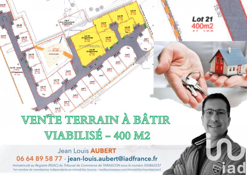 Terrain - 400 m²