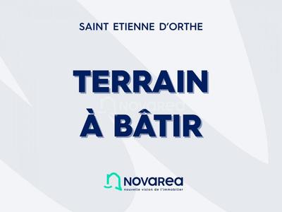 Terrain constructible - 1 160 m²