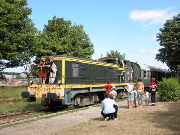 Train touristique du Cotentin : train de pâques