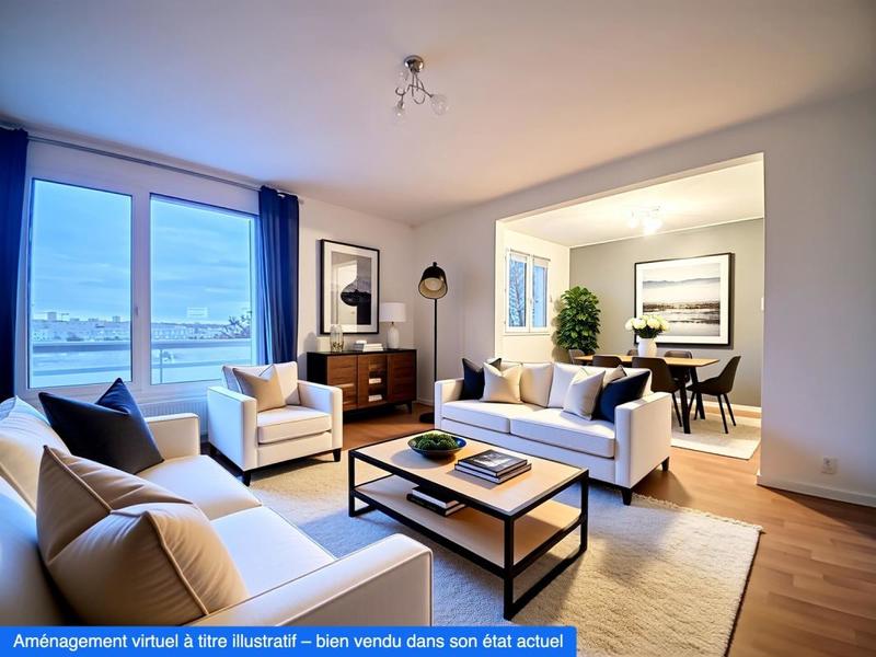 Appartement - 80 m² - 3 pièces