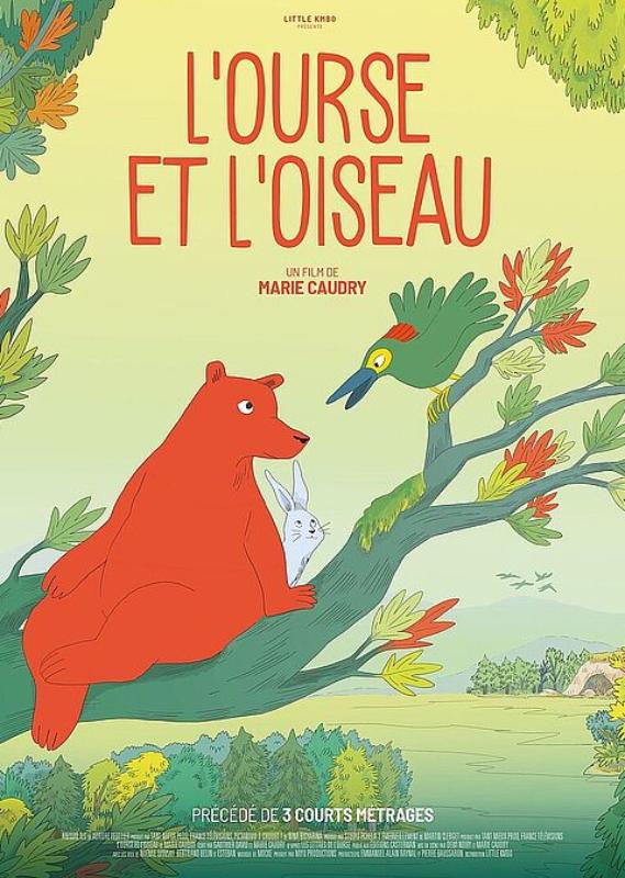 Ciné-goûter déguisé : l’Ourse et l’oiseau