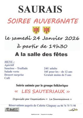 Soirée auvergnate
