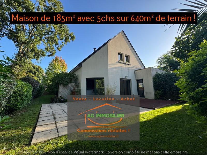 Maison - 185 m² - 7 pièces