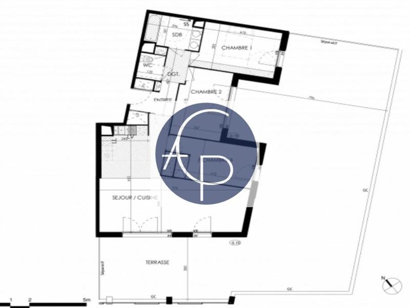 Appartement - 85 m² - 4 pièces