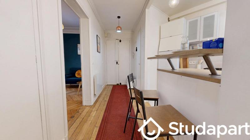 Chambre - 11 m² - 1 pièce